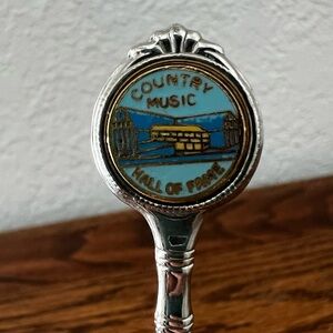 Vintage Souvenir Spoon US Collectible Country Music Hall Of Fame Made in USA